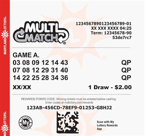 md lottery enter tickets.